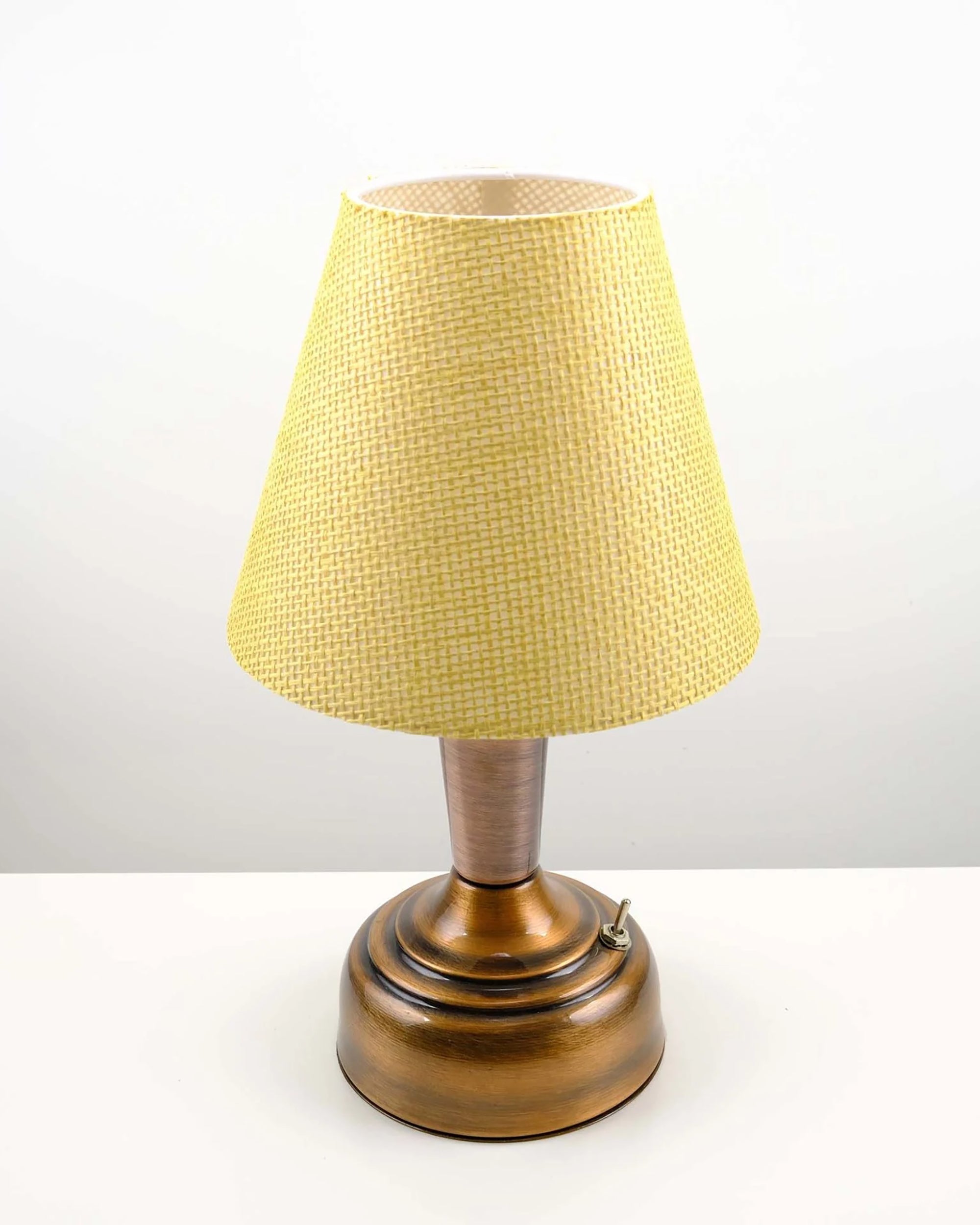 11-inch Vintage Copper Cordless LED Table Lamp