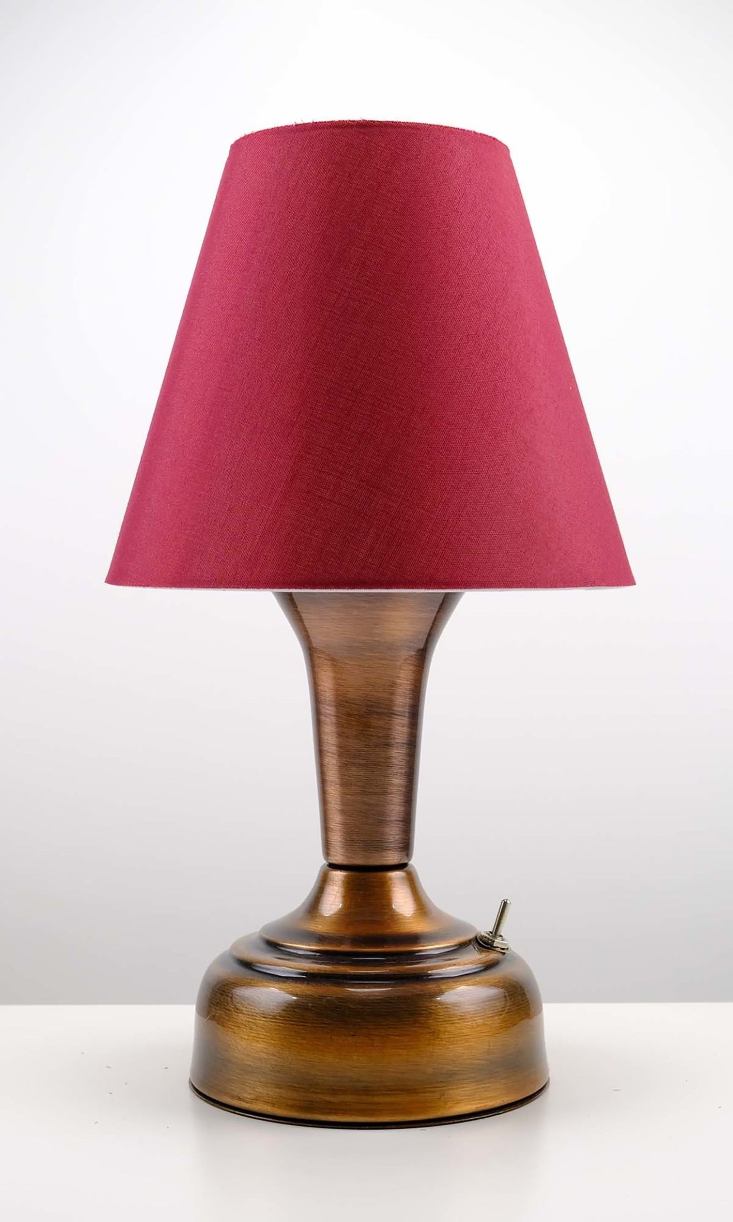 11-inch Vintage Copper Cordless LED Table Lamp