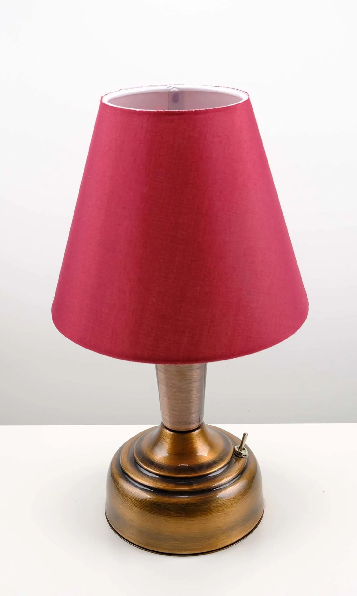 11-inch Vintage Copper Cordless LED Table Lamp