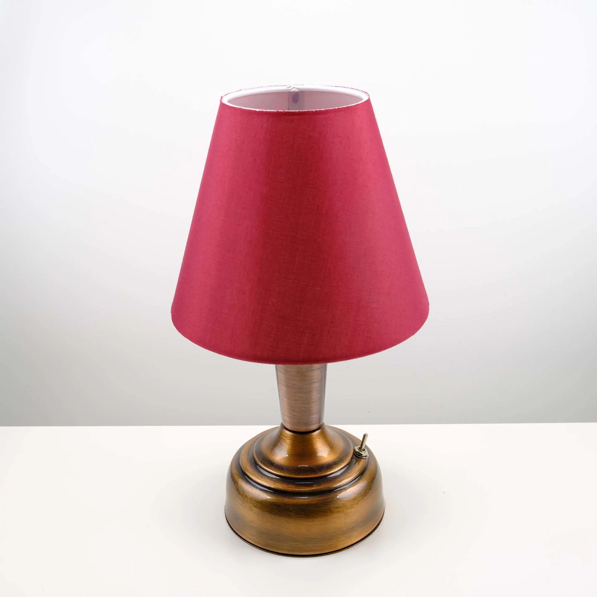 11-inch Vintage Copper Cordless LED Table Lamp