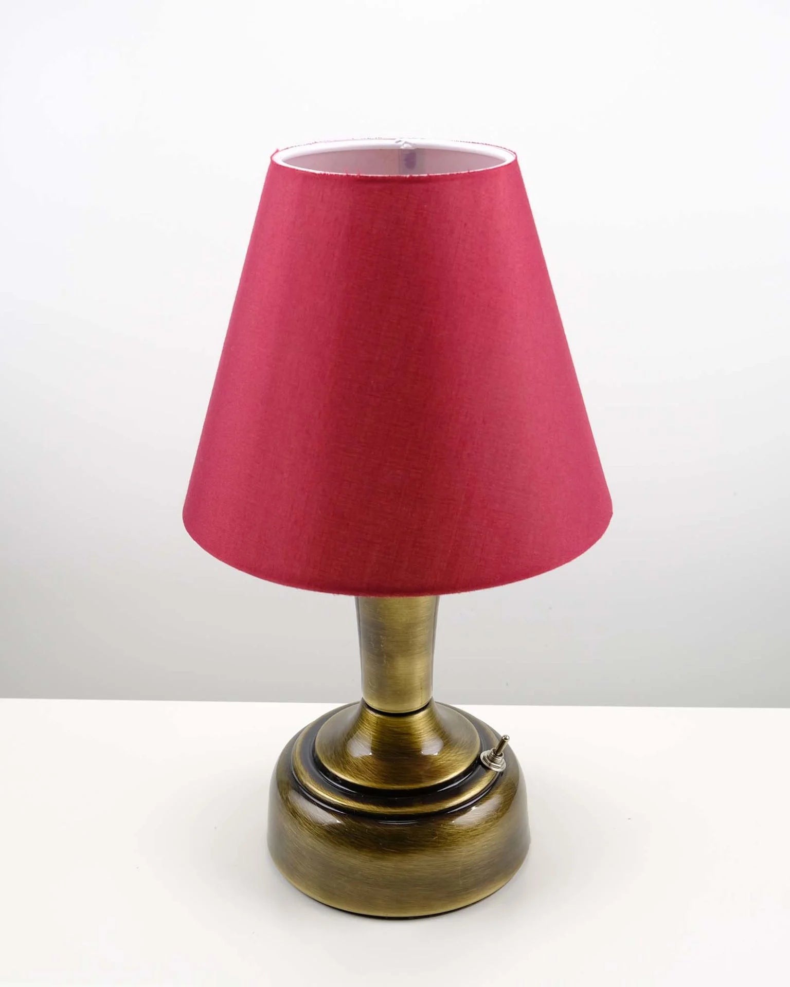 11-inch Vintage Copper Cordless LED Table Lamp
