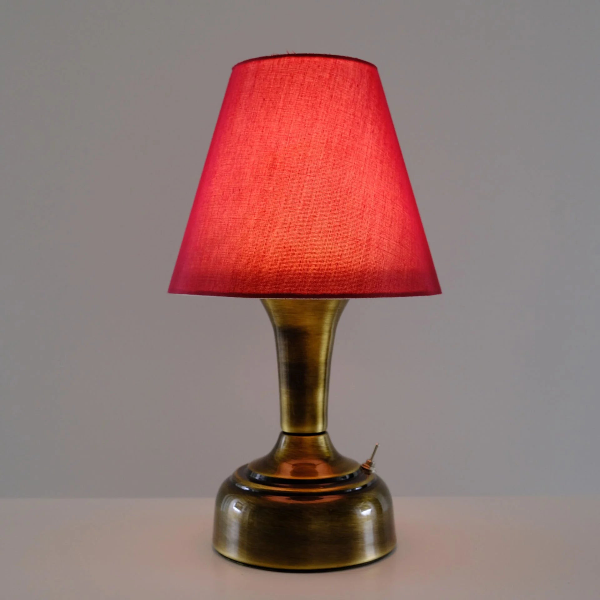 11-inch Vintage Copper Cordless LED Table Lamp