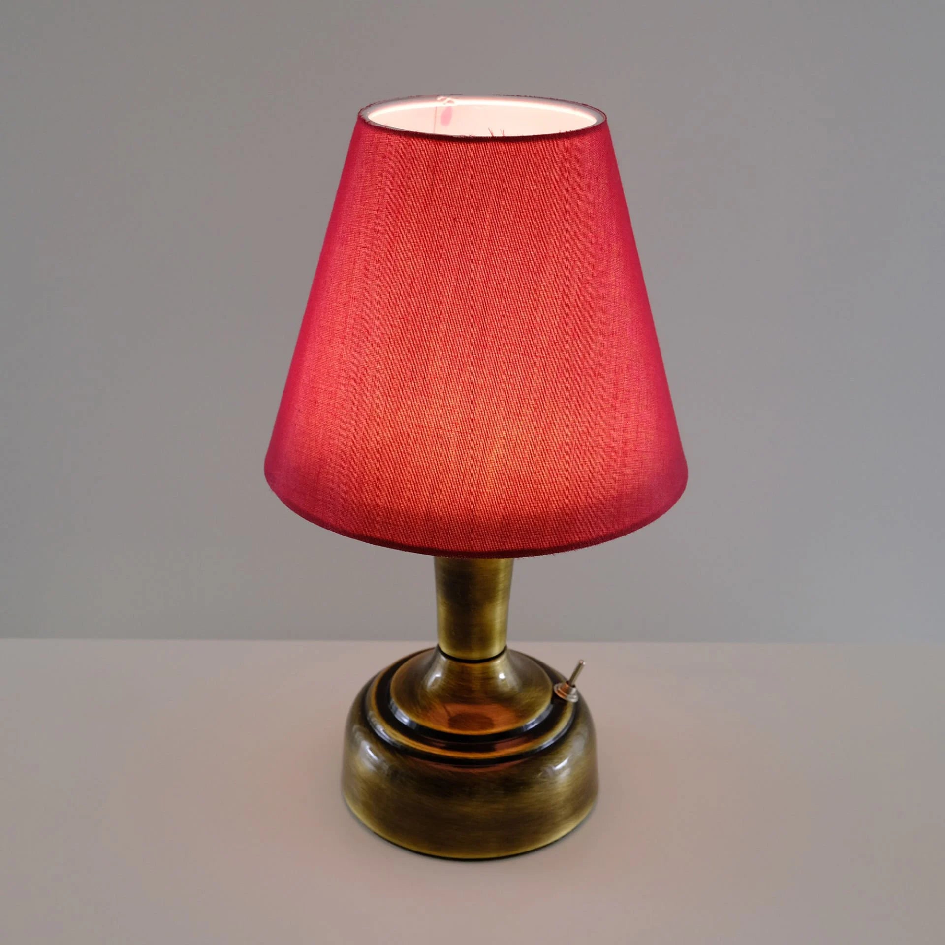 11-inch Vintage Copper Cordless LED Table Lamp