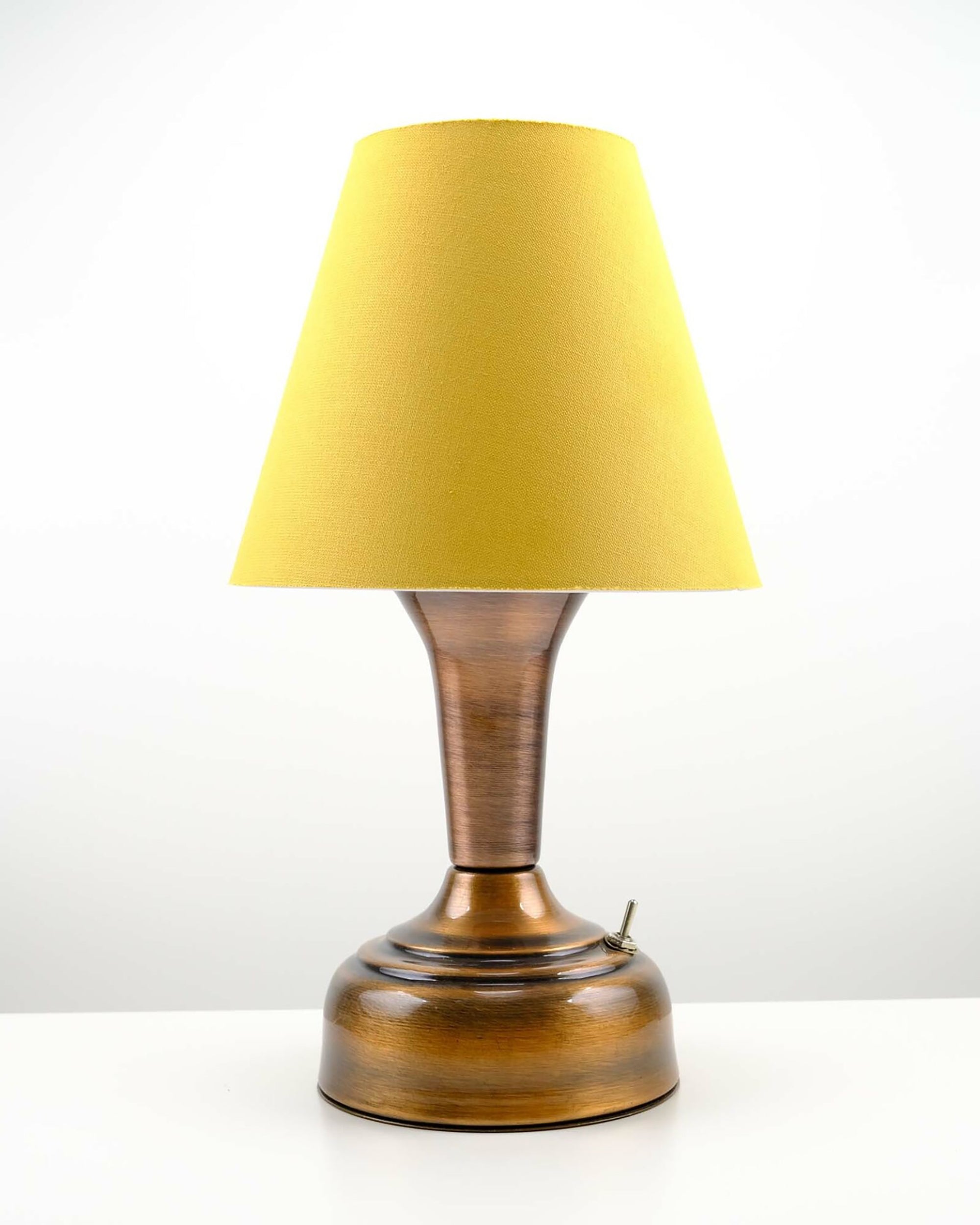 11-inch Vintage Copper Cordless LED Table Lamp