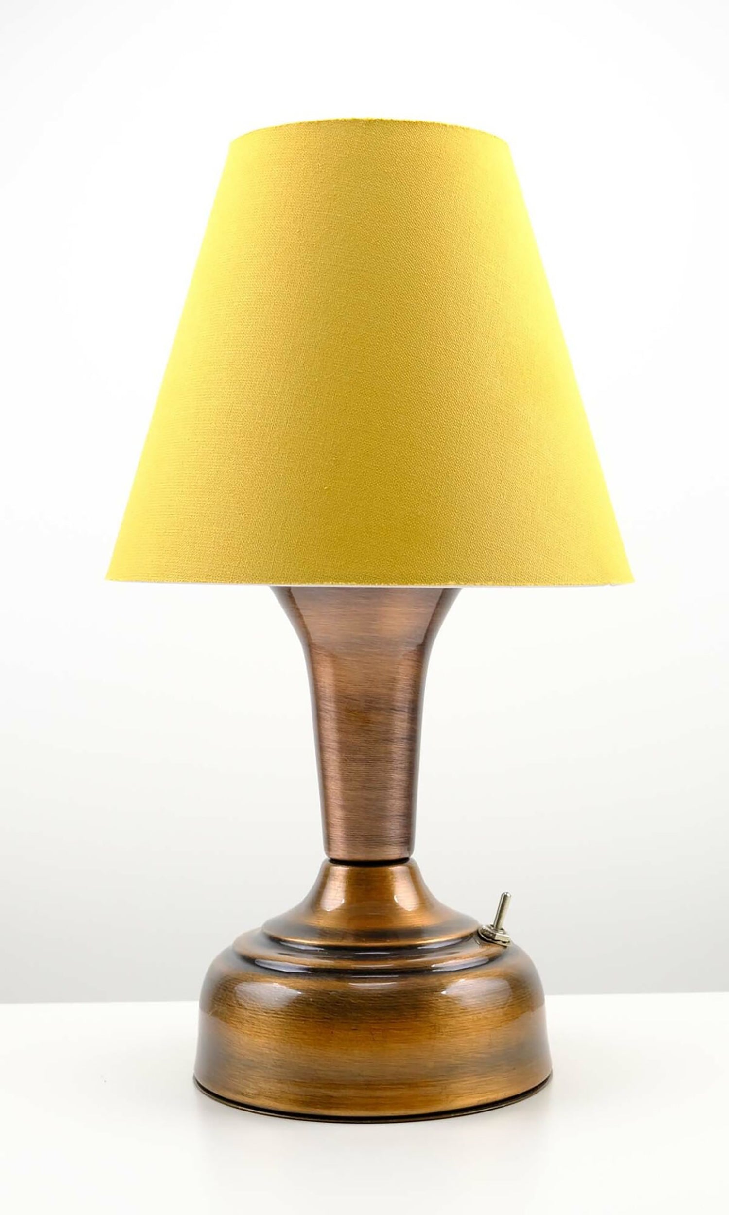 11-inch Vintage Copper Cordless LED Table Lamp