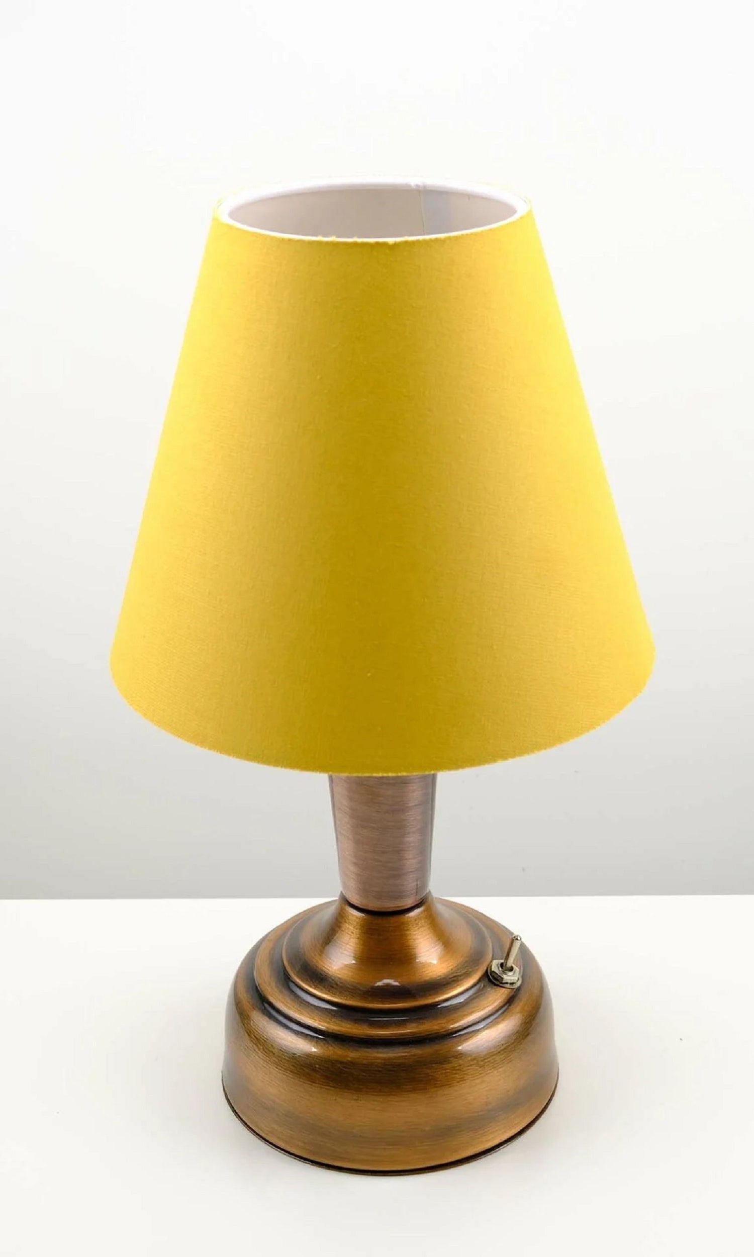 11-inch Vintage Copper Cordless LED Table Lamp