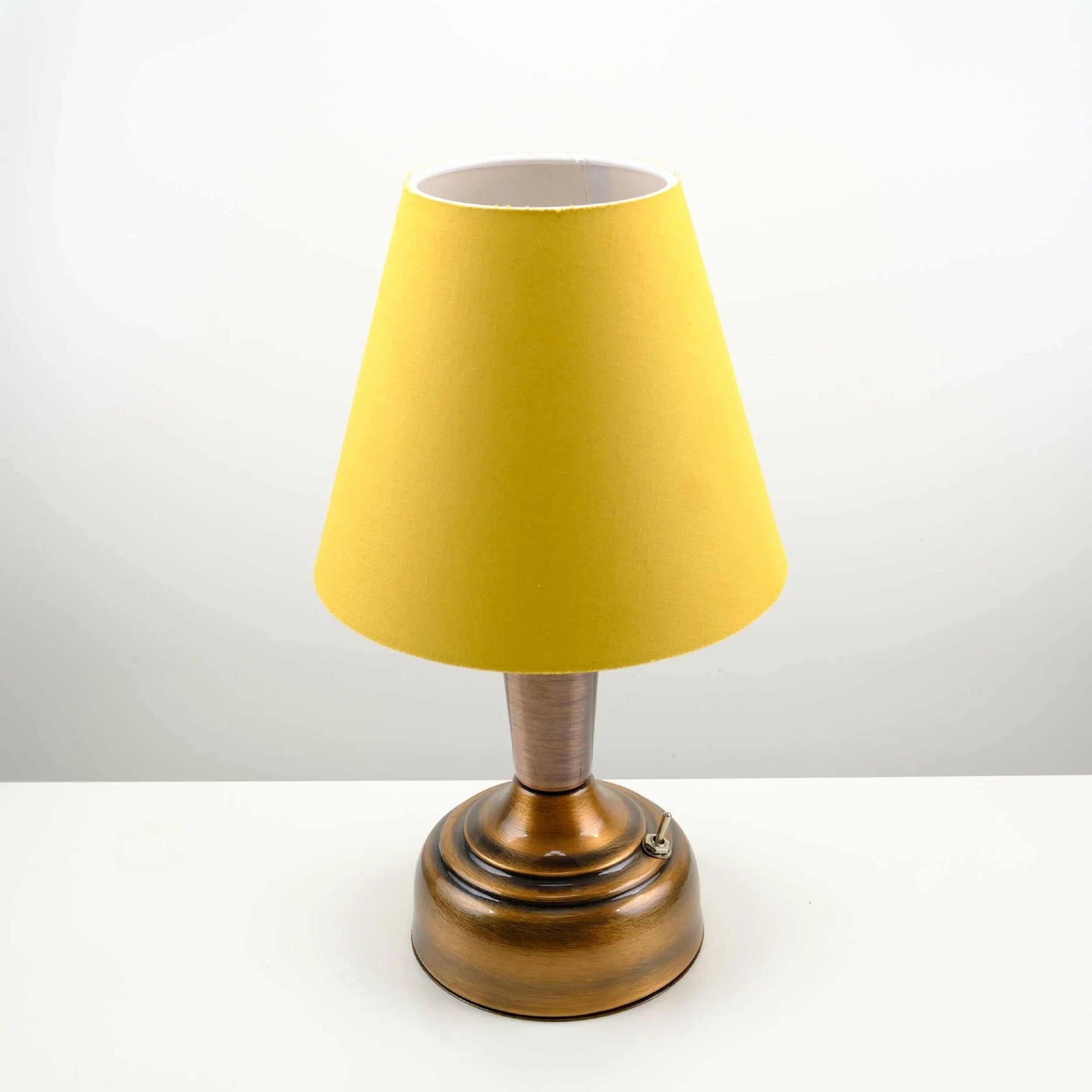 11-inch Vintage Copper Cordless LED Table Lamp