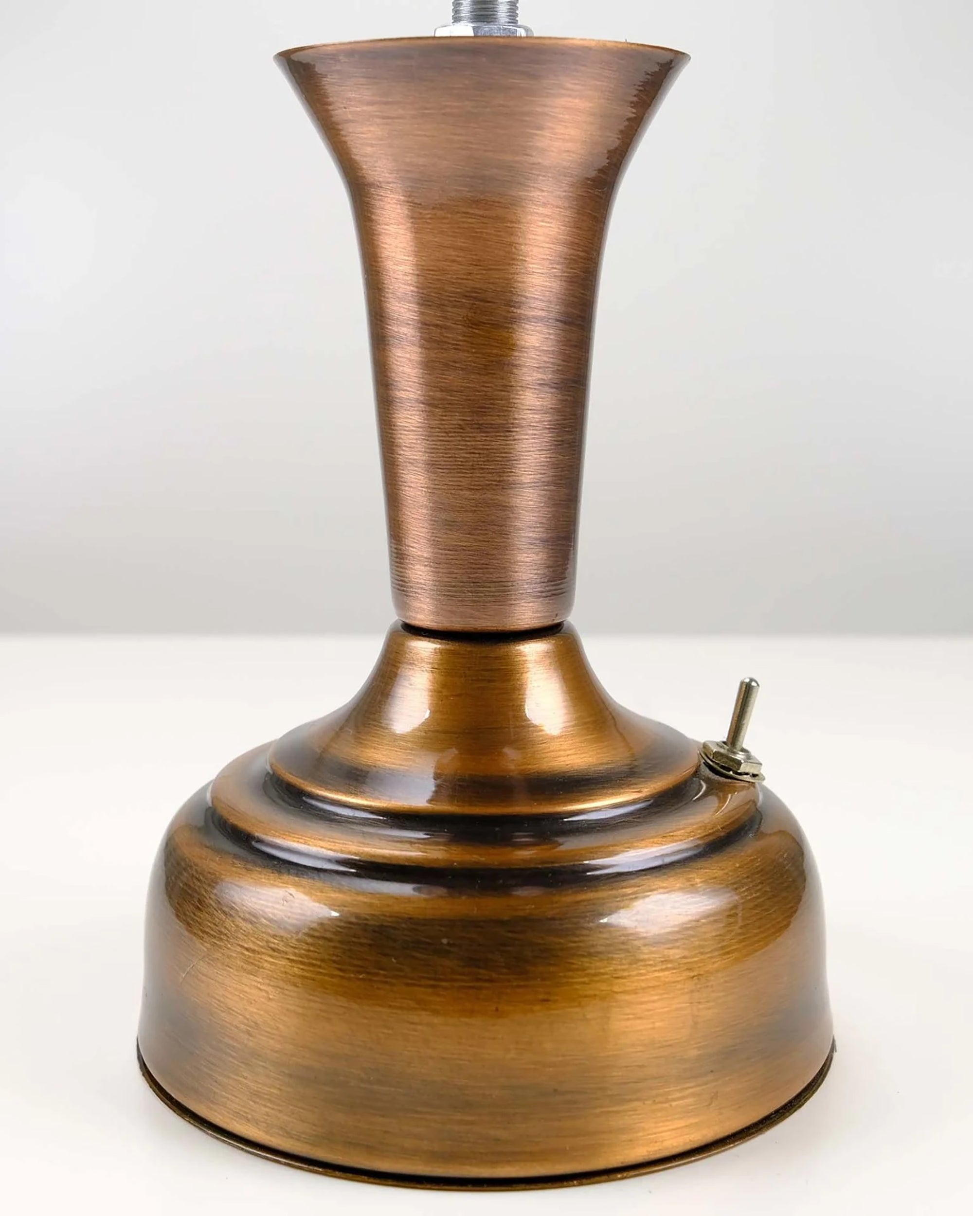 11-inch Vintage Copper Cordless LED Table Lamp