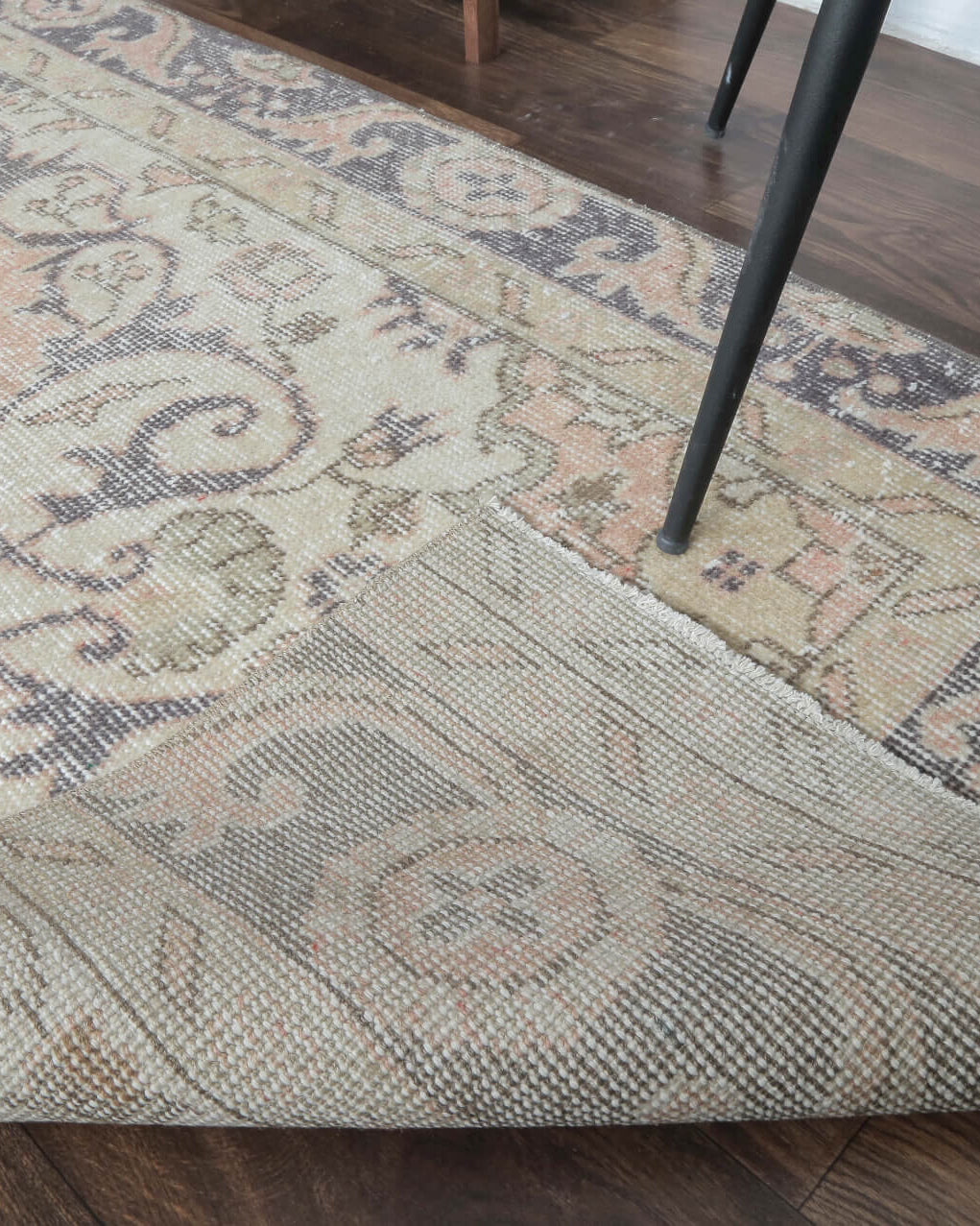 78x333 cm vintage Anatolian runner rug – Esenpare Delaney, low pile, wool