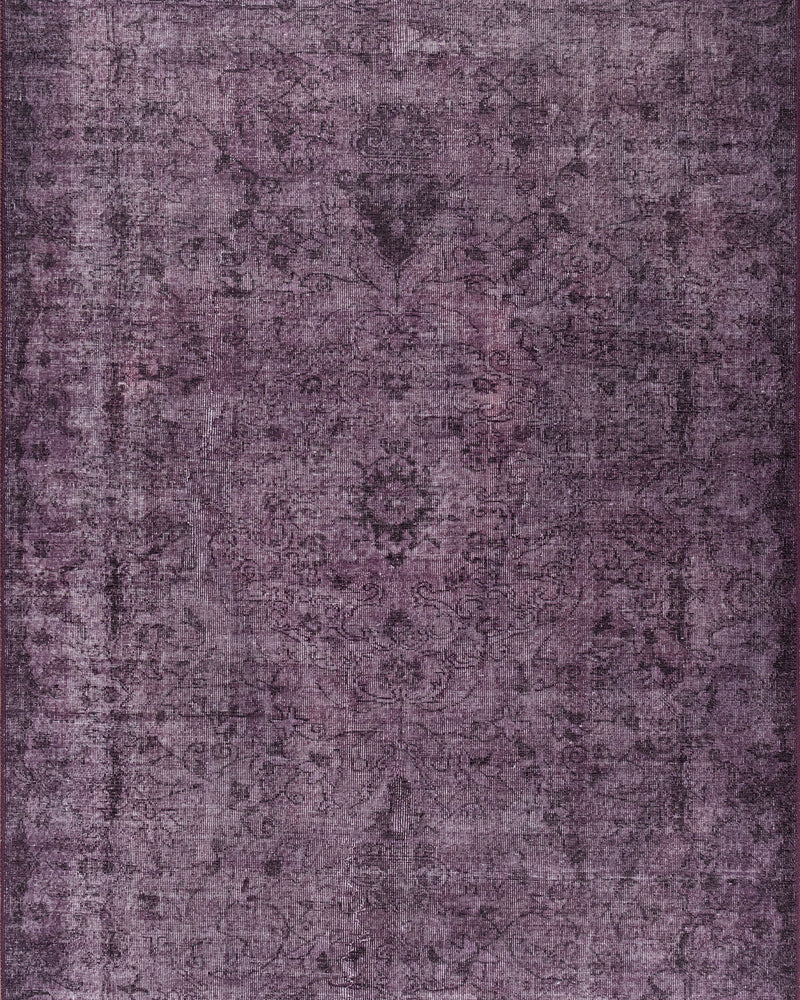 Jeanna Purple Boho Turkish Vintage Rug