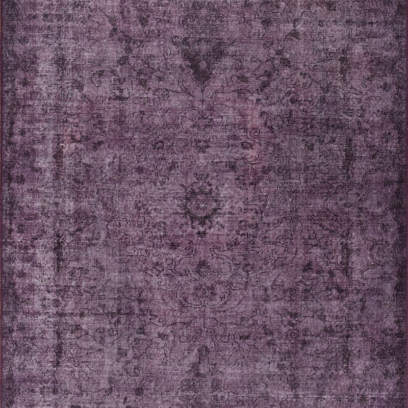 Jeanna Purple Boho Turkish Vintage Rug