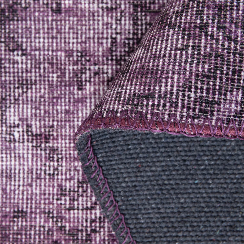 Jeanna Purple Boho Turkish Vintage Rug