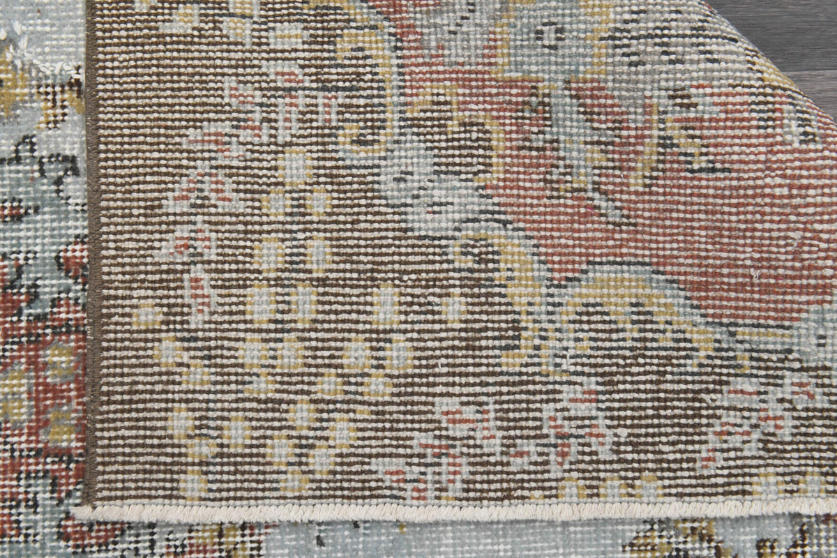 Handmade wool rug from Anatolia, Turkey – Mid-Anatolian Vintage Carpet 3'9" x 6'3"