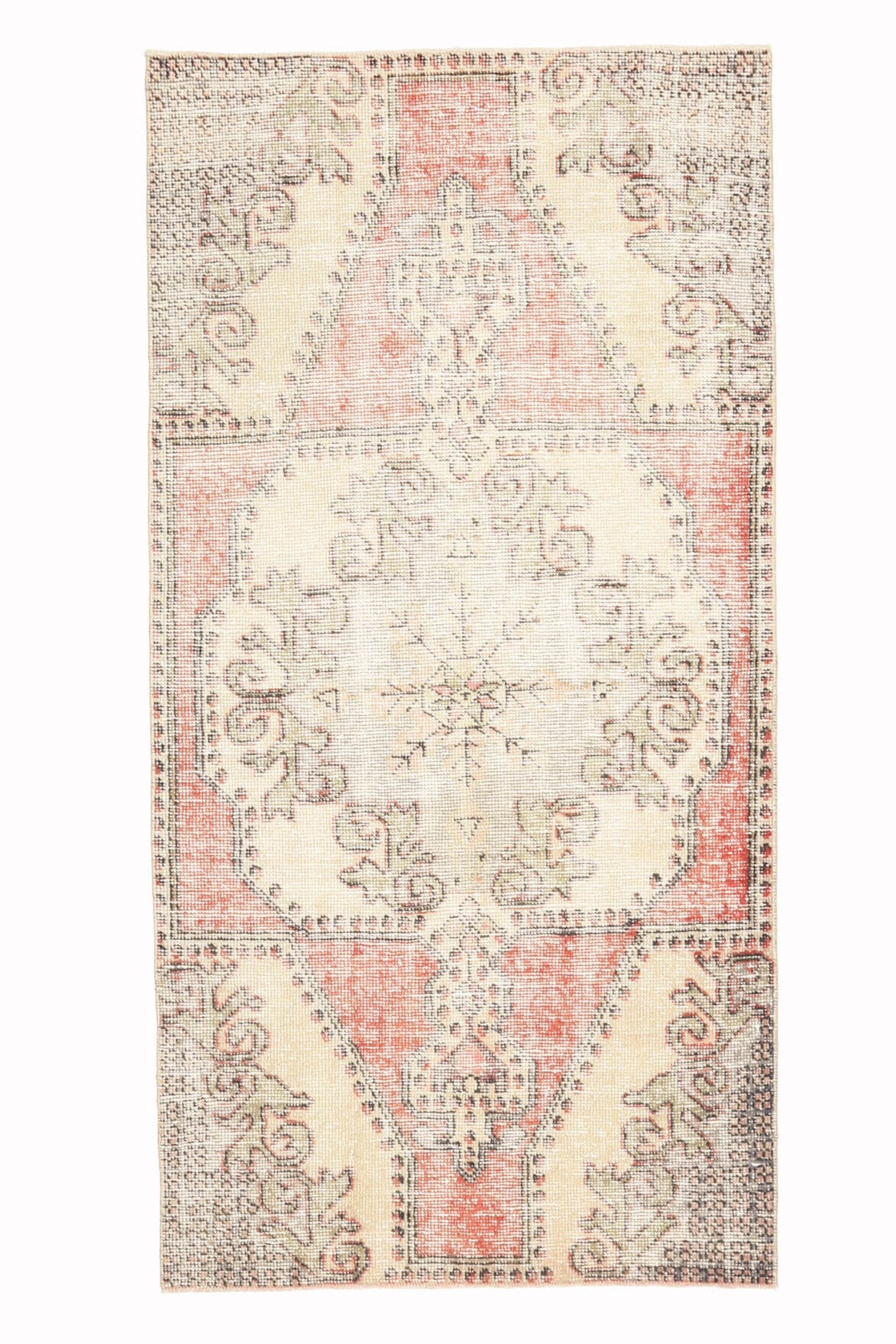 Oriental Vintage Indoor Oushak Carpet