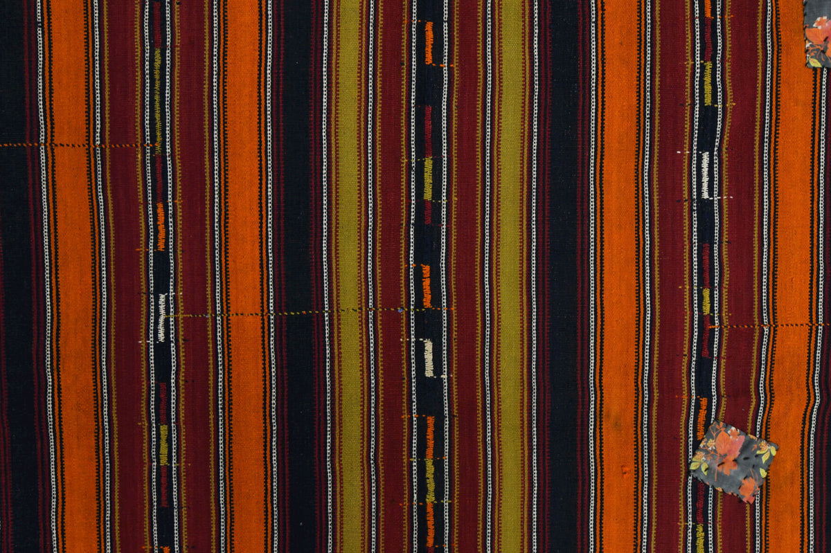 5′ x 8′ Handmade Vintage Kilim Area Rug