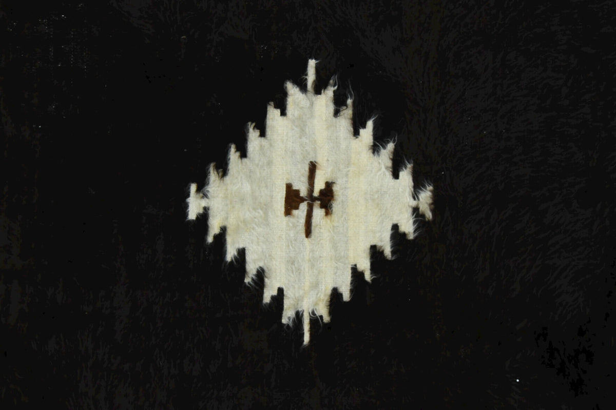 Eye Motif - Handmade Vintage Area Rug