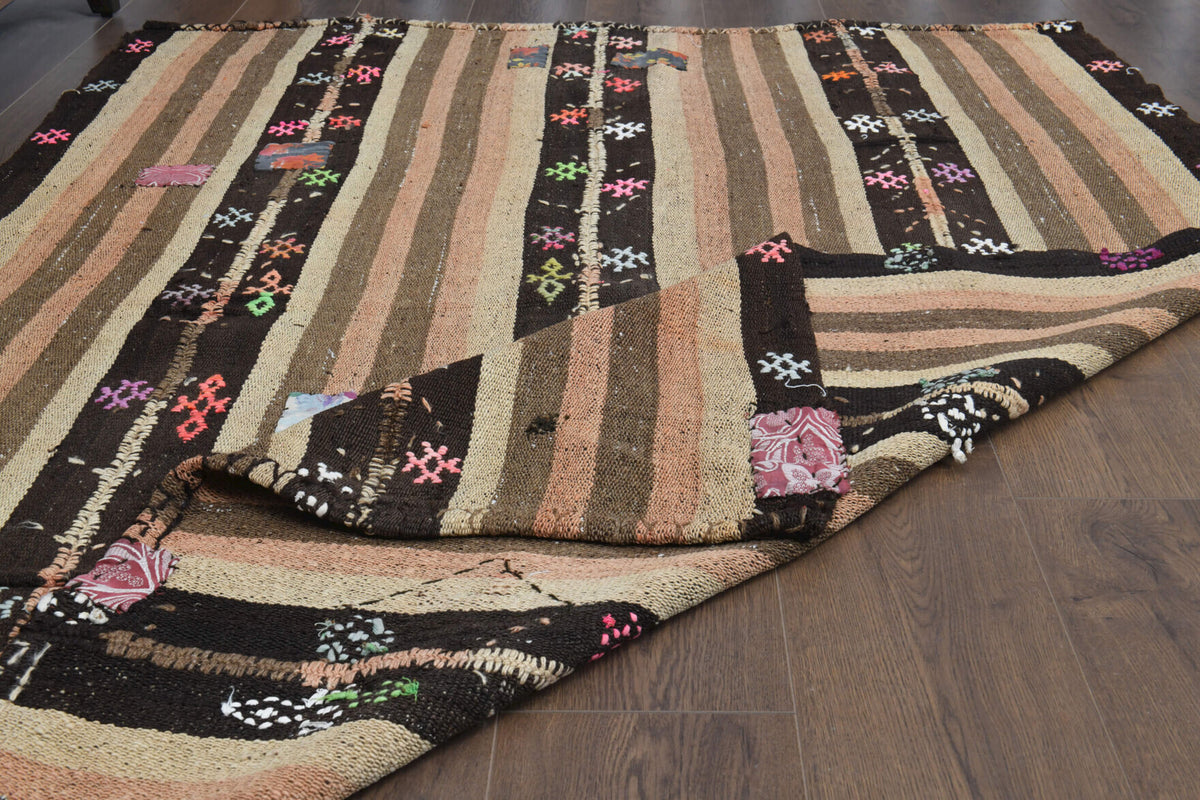 145x205 cm vintage Anatolian kilim rug – Vahide, flatweave, wool