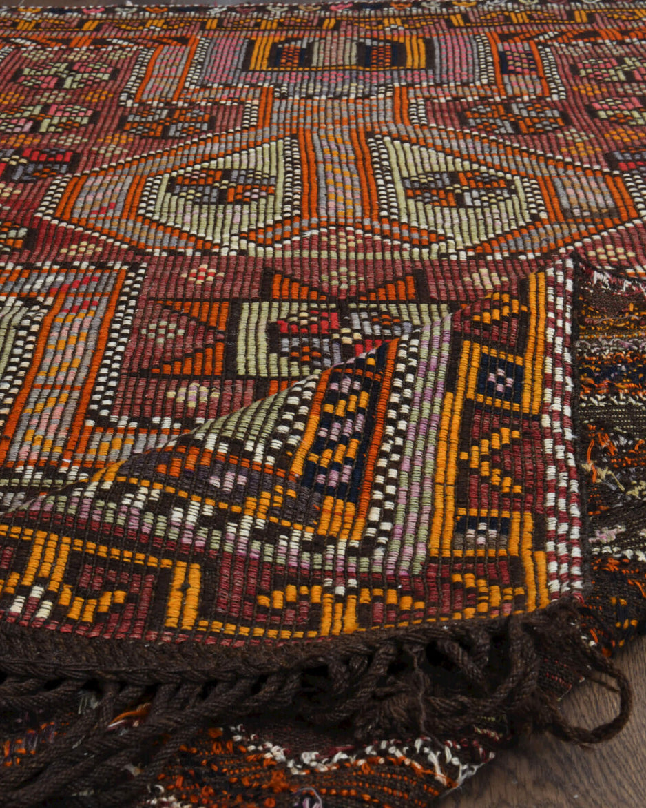 110x170 cm vintage Anatolian kilim rug – Superver, flatweave, wool