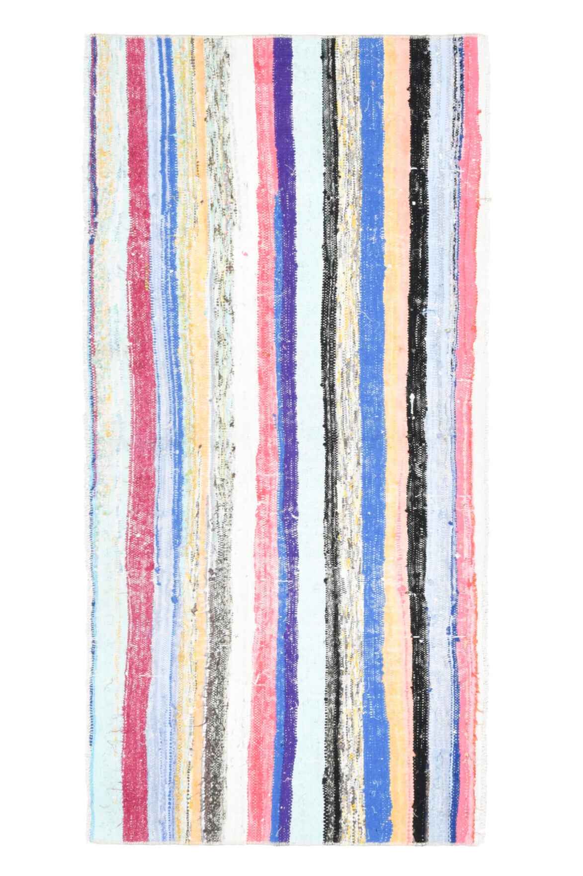 Handmade Vintage Accent Kilim Rug