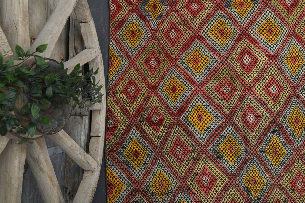 Handmade Vintage Area Rug