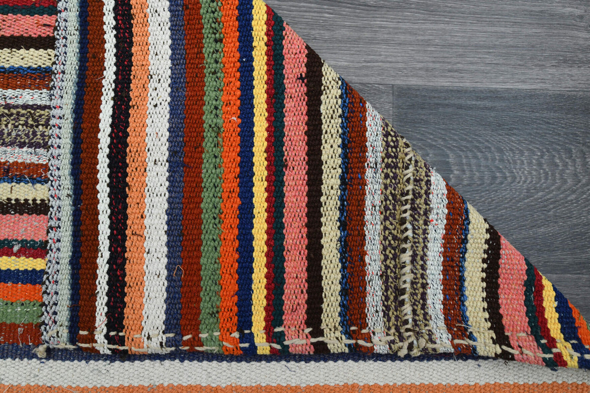 145x194 cm vintage Anatolian kilim rug – Mehisik, flatweave, wool