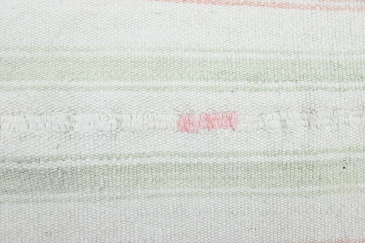 Handwoven flatweave wool kilim from Anatolia, Turkey – Turkish Kilim Rug 4'5" x 5'11"