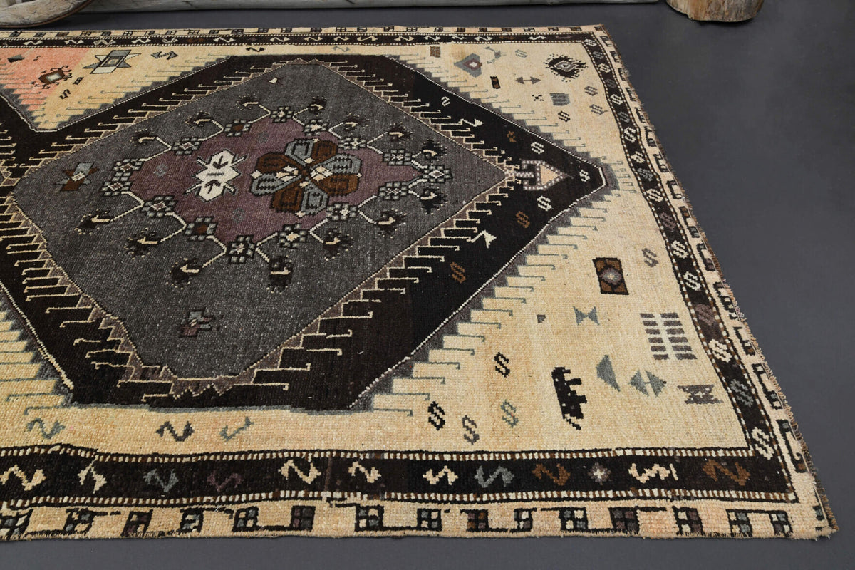 Wide Authentic Anataolian Vintage Rug
