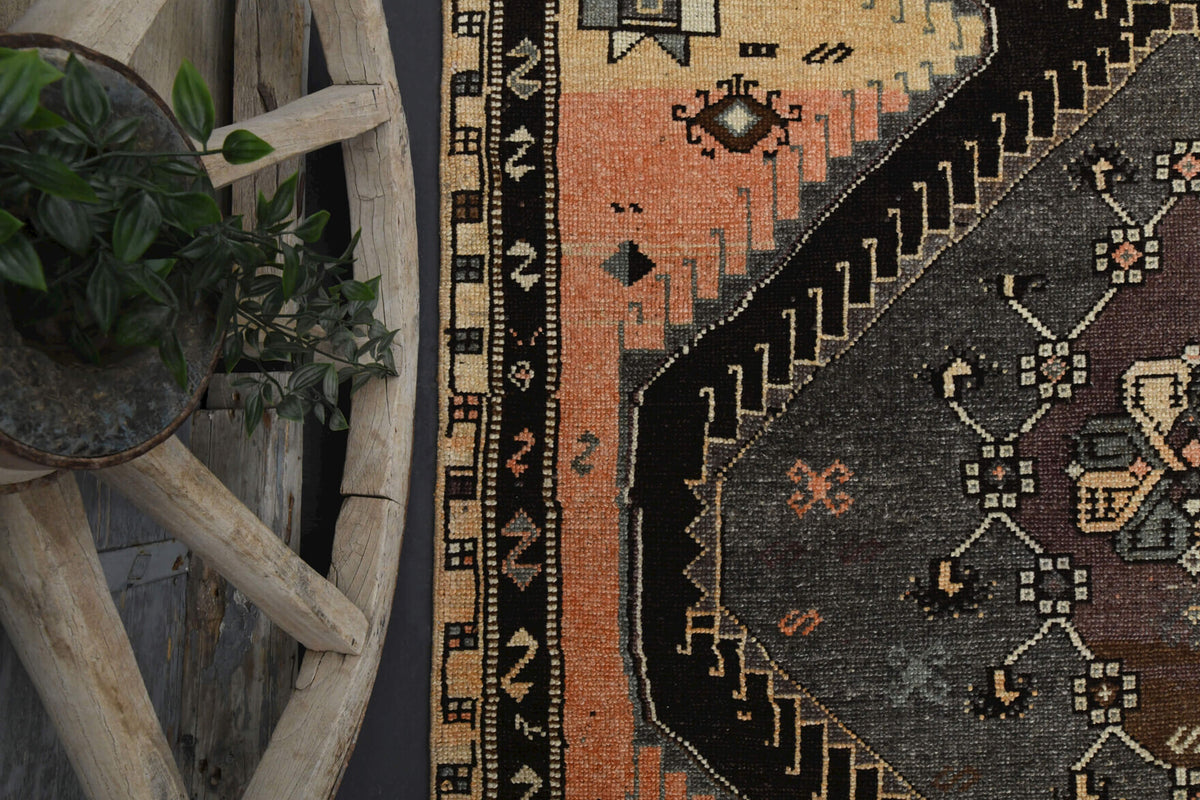 Wide Authentic Anataolian Vintage Rug