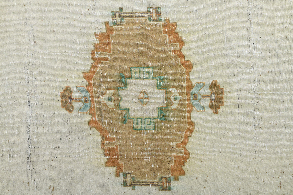 Handmade Vintage Oushak Area Rug