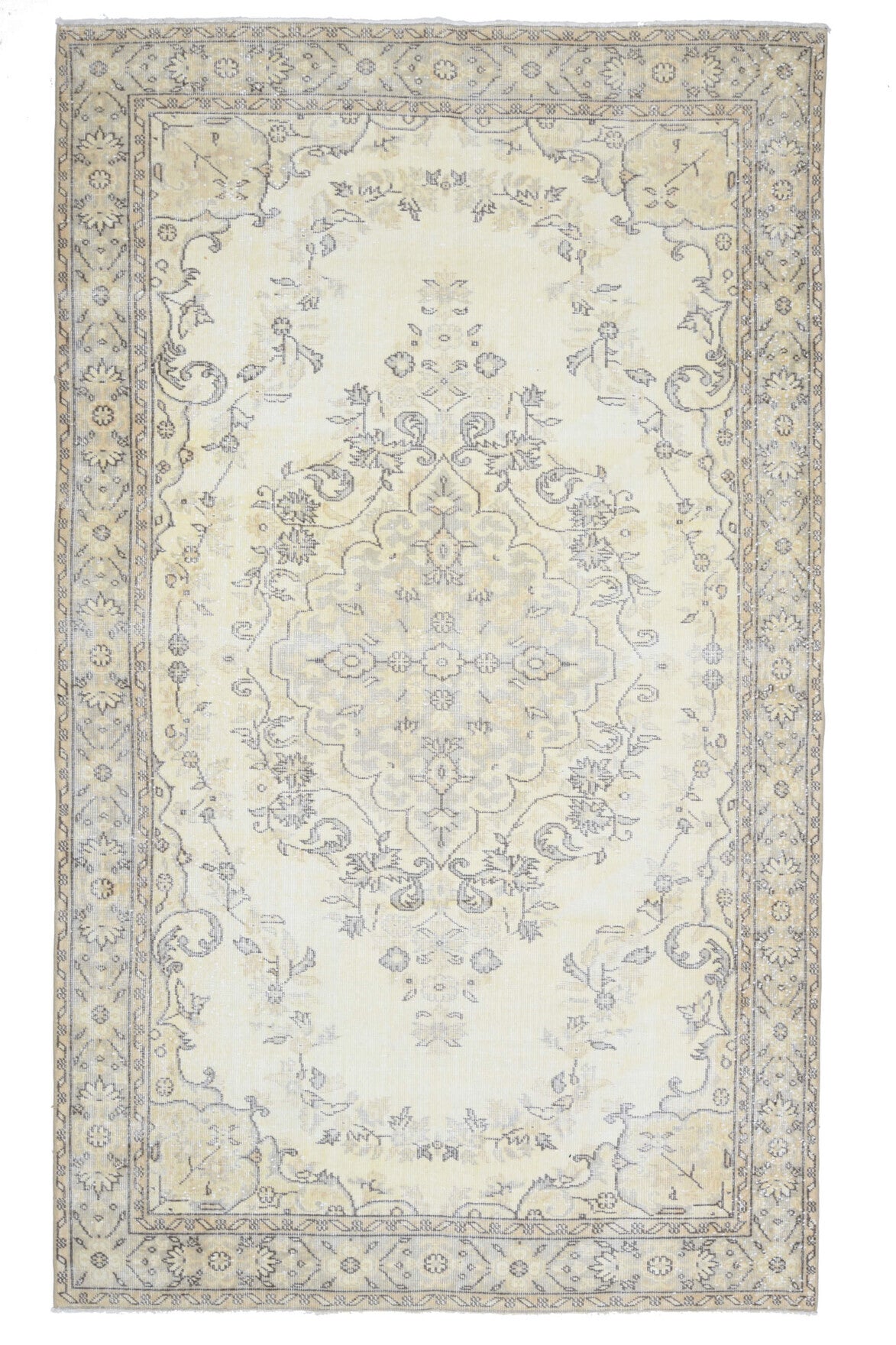 Handmade Medallion Anatolian Area Rug