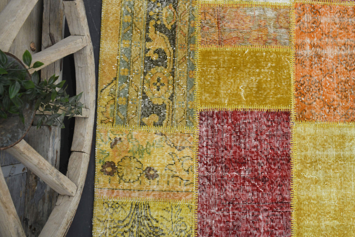 Handmade Area Patchwork Rug