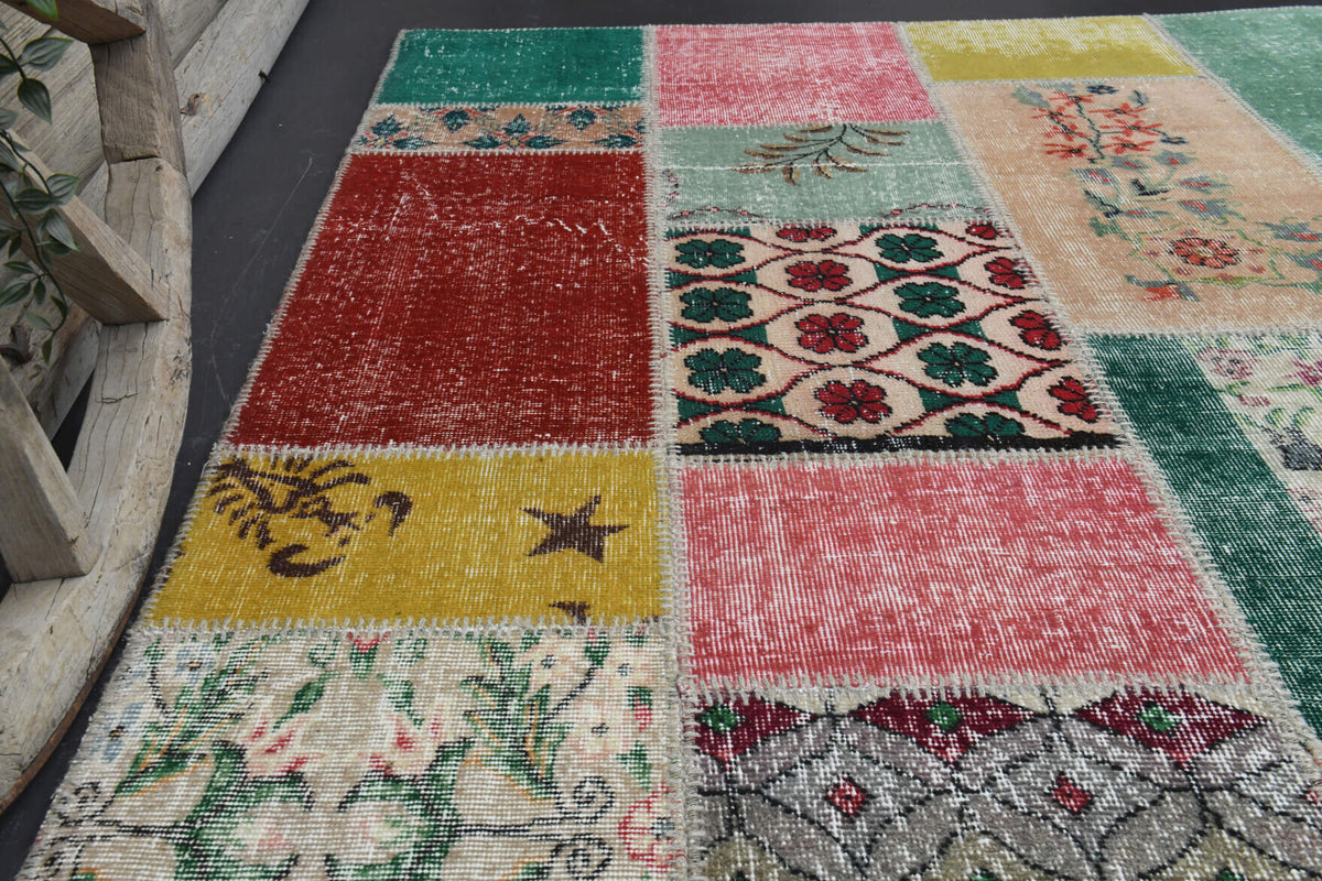 Handmade Patchwork Area Rug