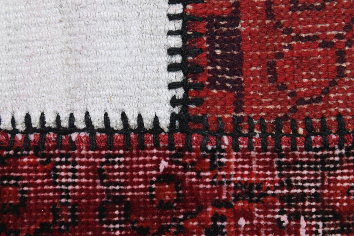 Authentic Patchwork Area Rug from 1970's