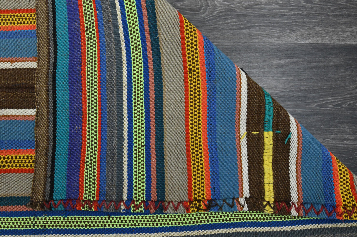 170x304 cm vintage Anatolian kilim rug – Kyanopheme, flatweave, wool