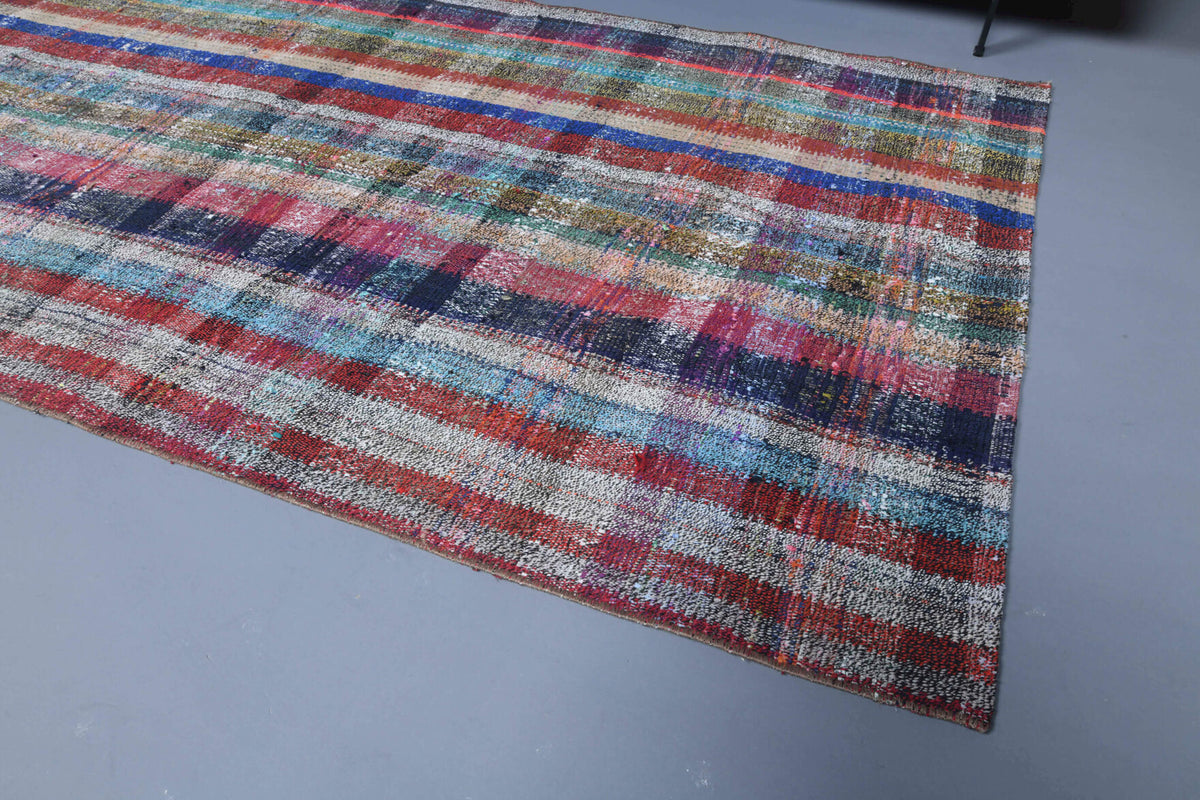 Handmade Vintage Kilim Rug