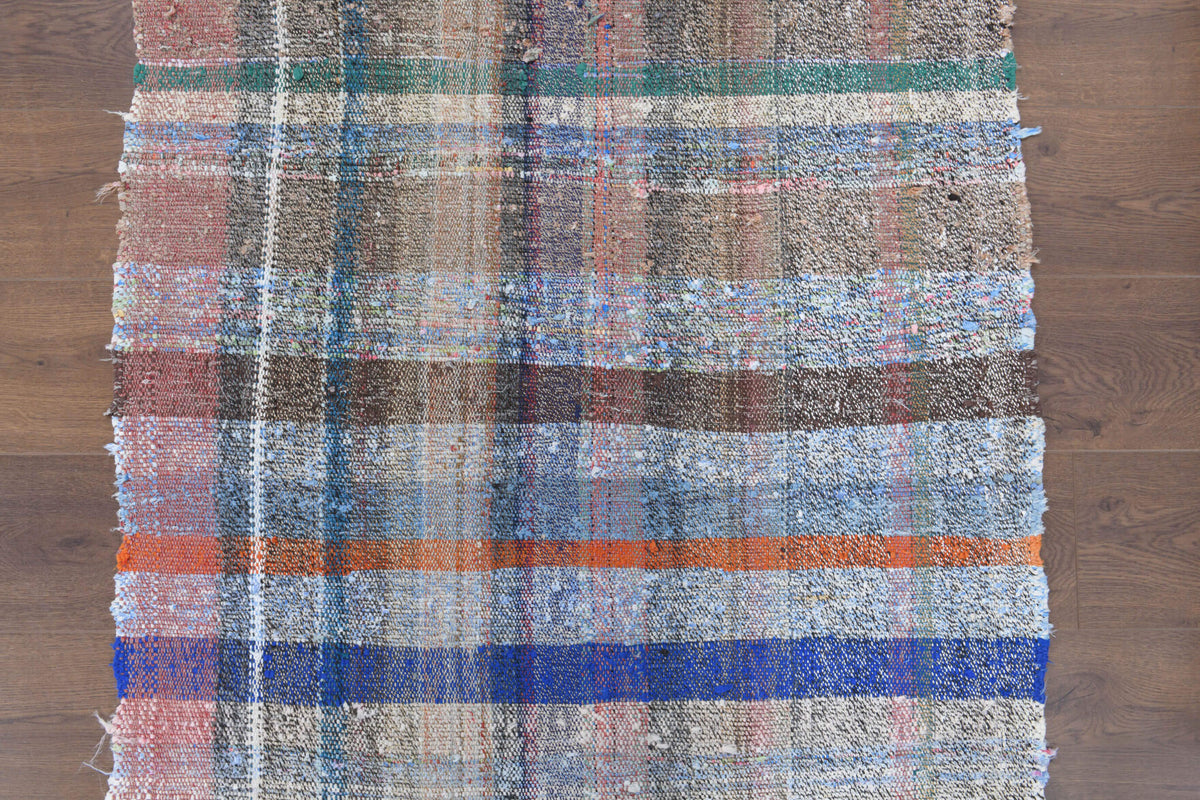 Vintage Turkish Kilim Rug Runner
