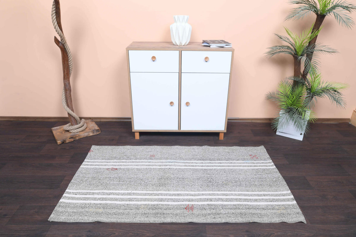 Handmade Vintage Kilim Rug