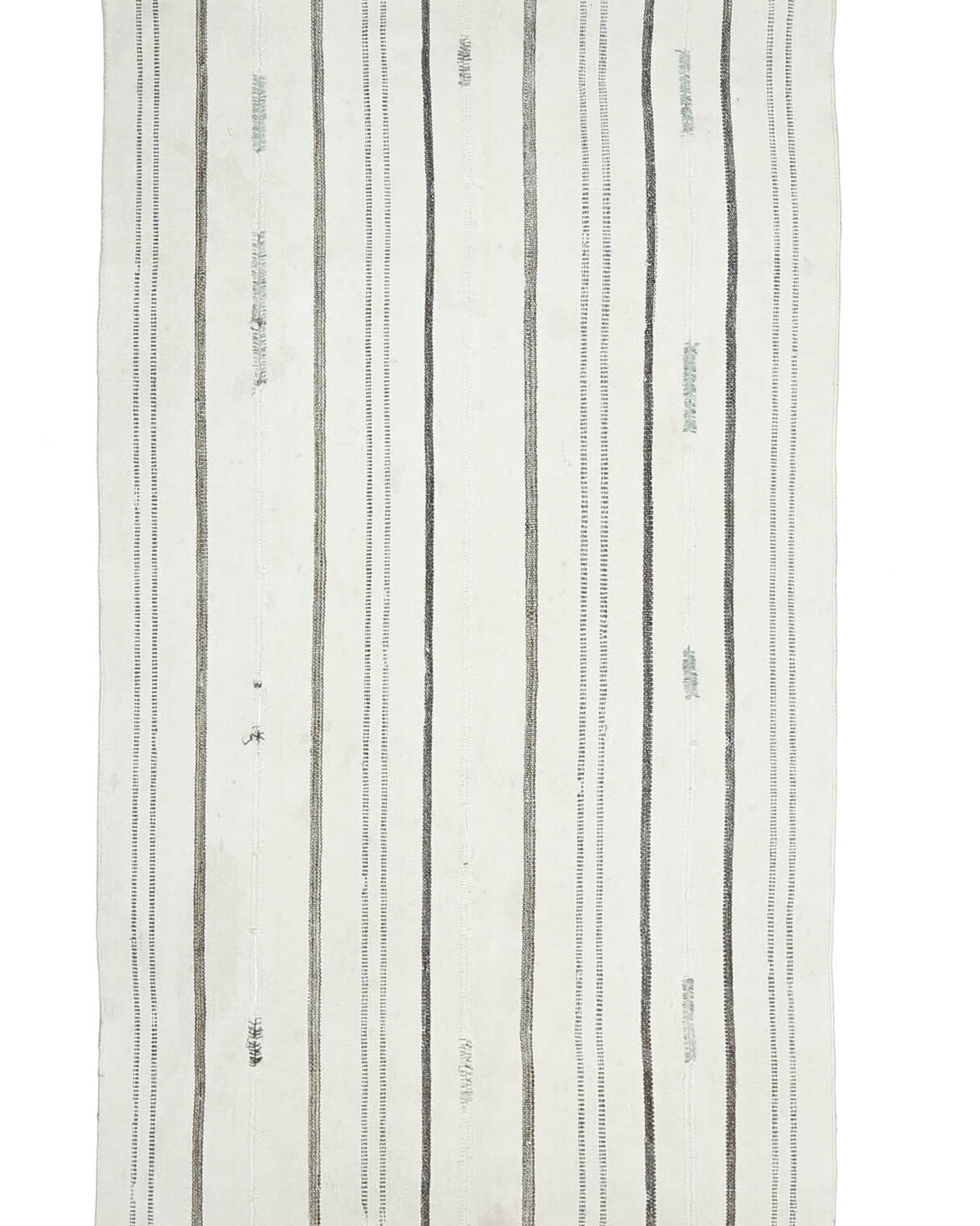 White Kilim Handmade Vintage Rug