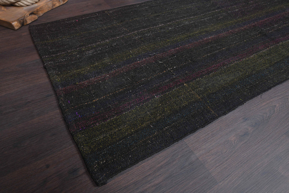 One-of-a-kind 1960s Anatolian vintage kilim runner rug in wool, 3'3" x 7'7"