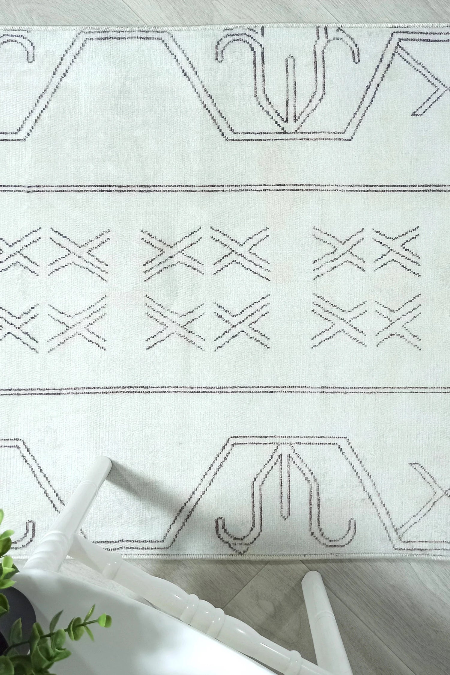 Flinda Neutral Cream Turkish Rug