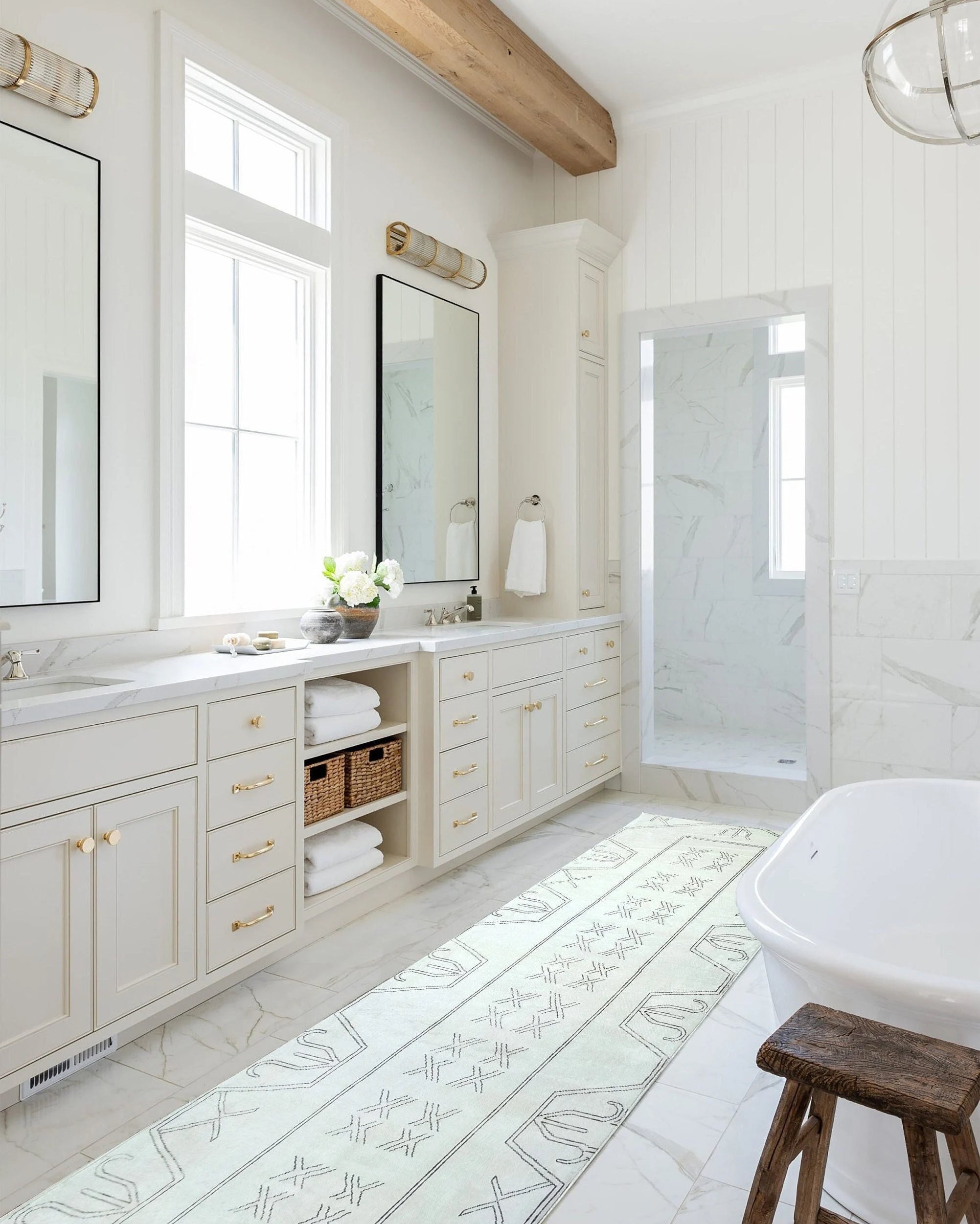 Flinda Neutral Cream Turkish Rug