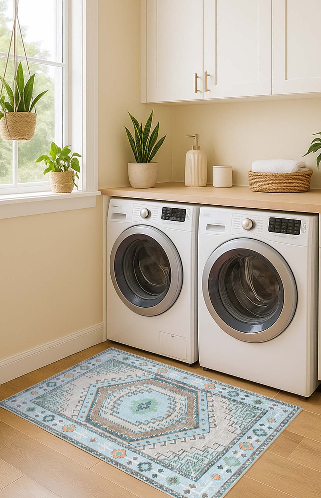 Elea Aesthetic Green Oushak Rug