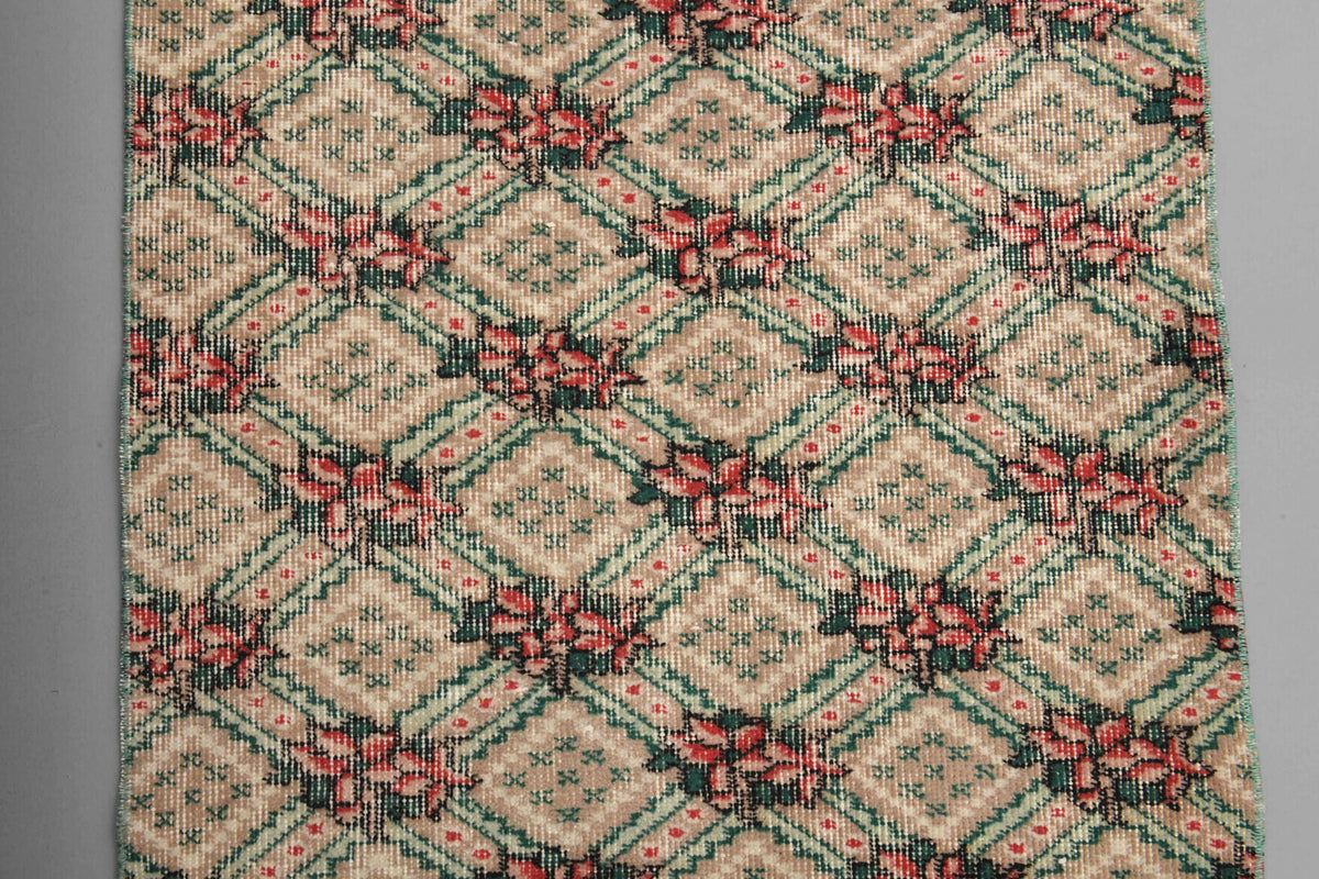 Vintage Oushak Runner Rug
