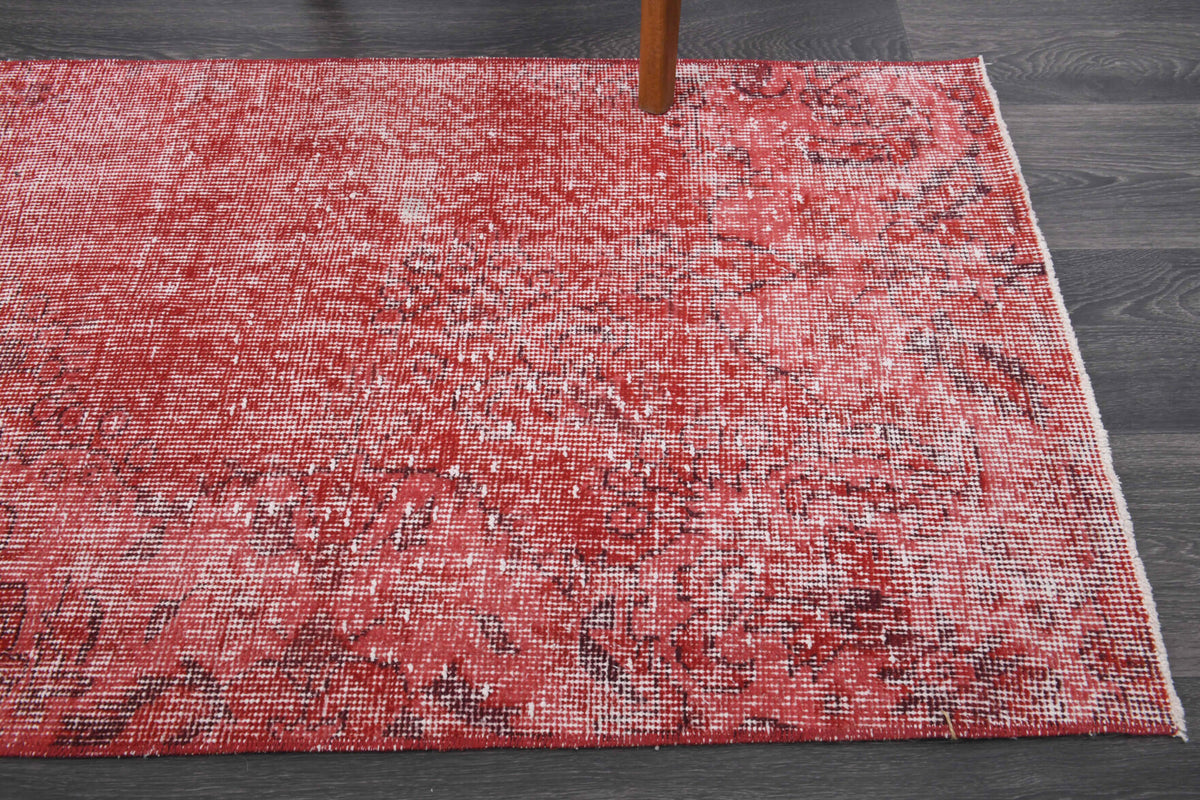 70x320 cm distressed vintage Anatolian runner rug – Goncalale, low pile, wool
