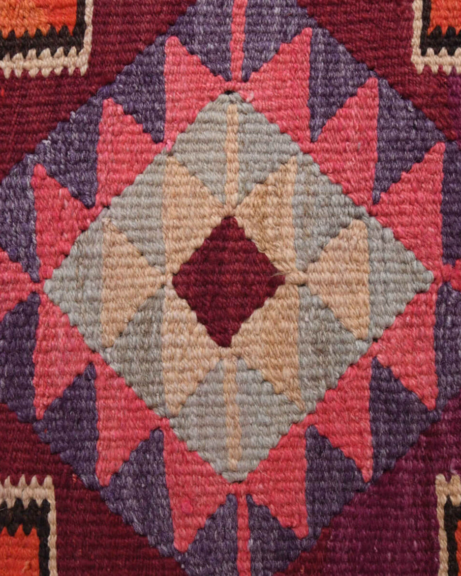 85x309 cm vintage kilim Anatolian runner rug – Iraura, flatweave, wool