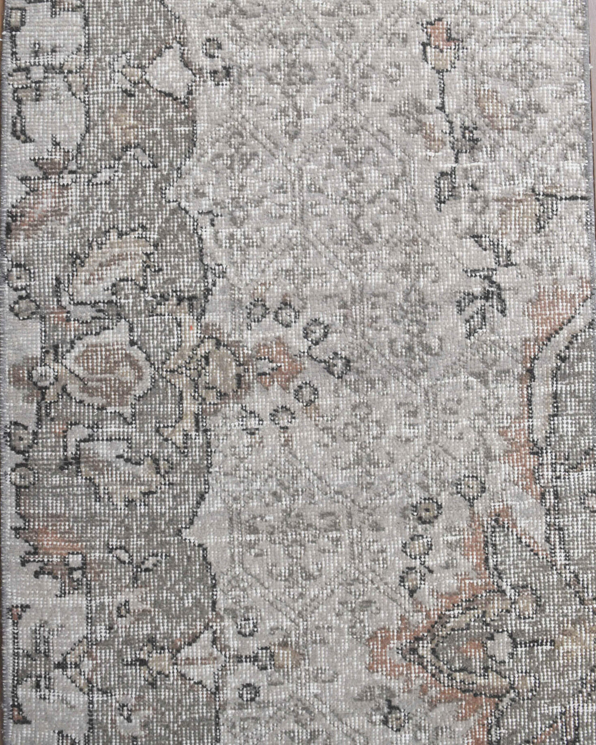 One-of-a-kind 1970s Anatolian vintage runner rug in wool, 2'1" x 9'9"