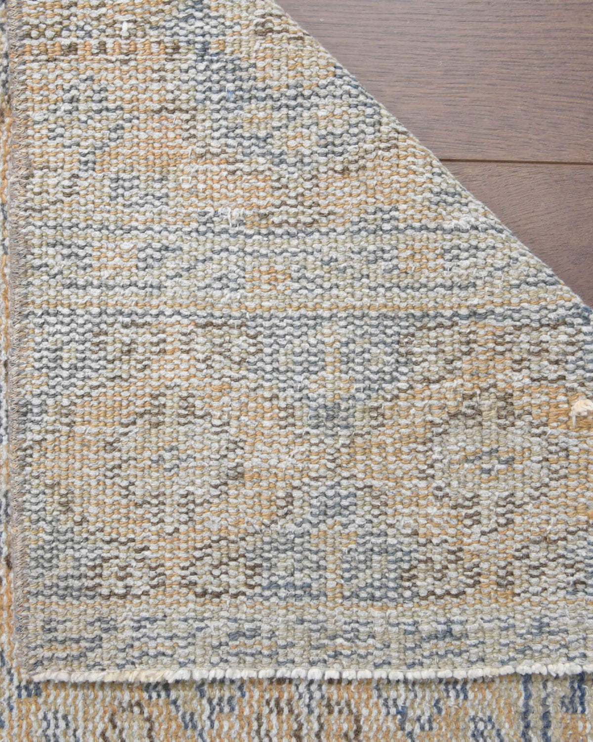 75x312 cm vintage Anatolian runner rug – Philomelpe, low pile, wool