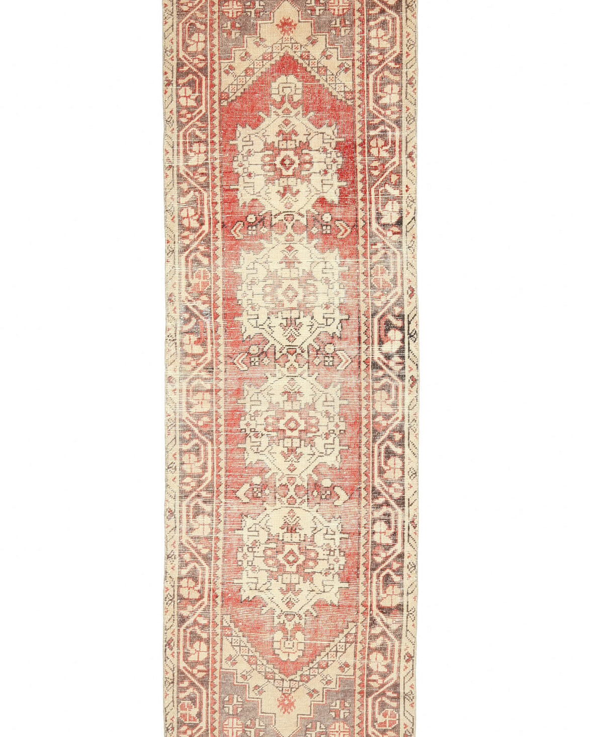 Vintage Turkish Oushak Runner Rug