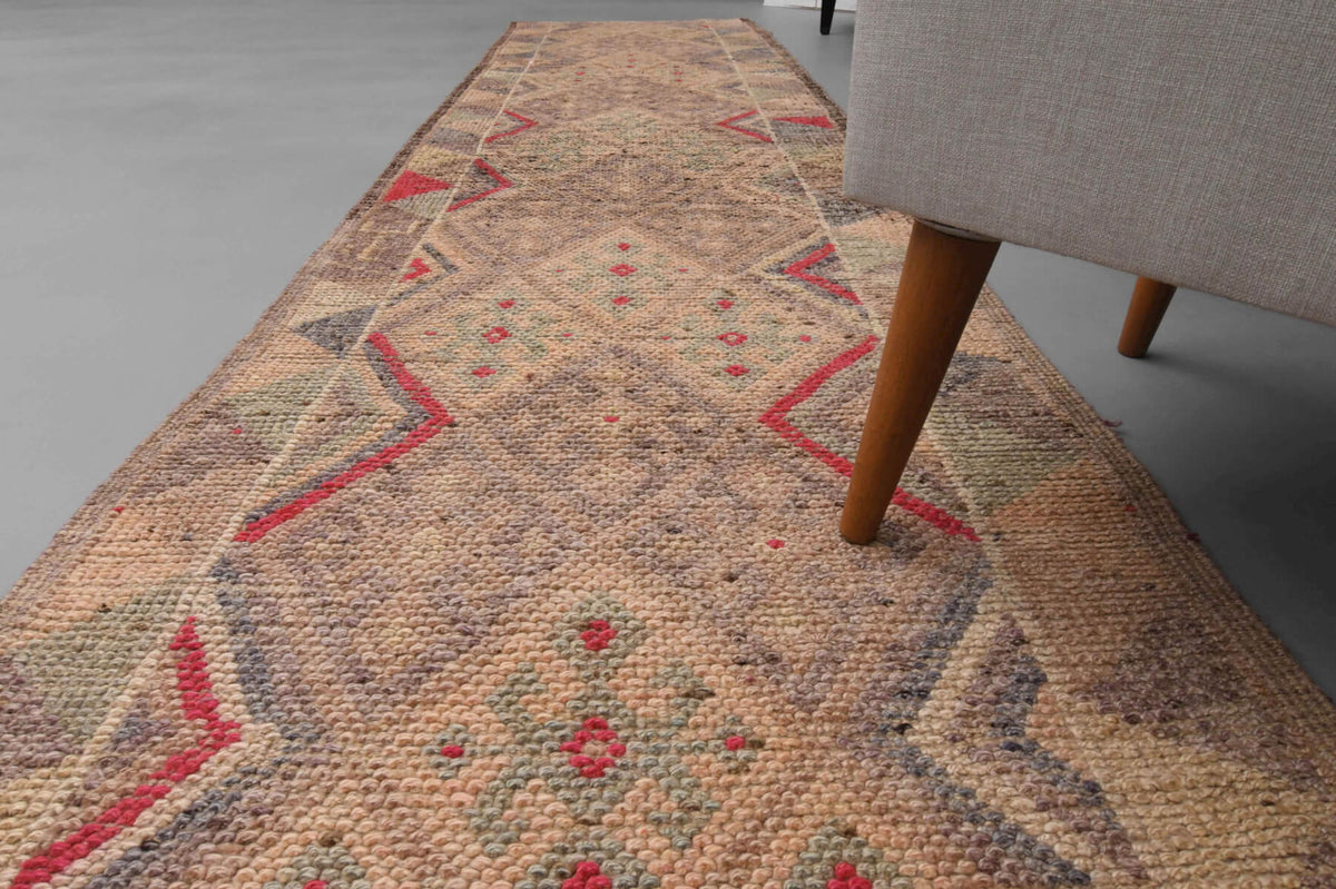 Antique Oushak Runner Rug