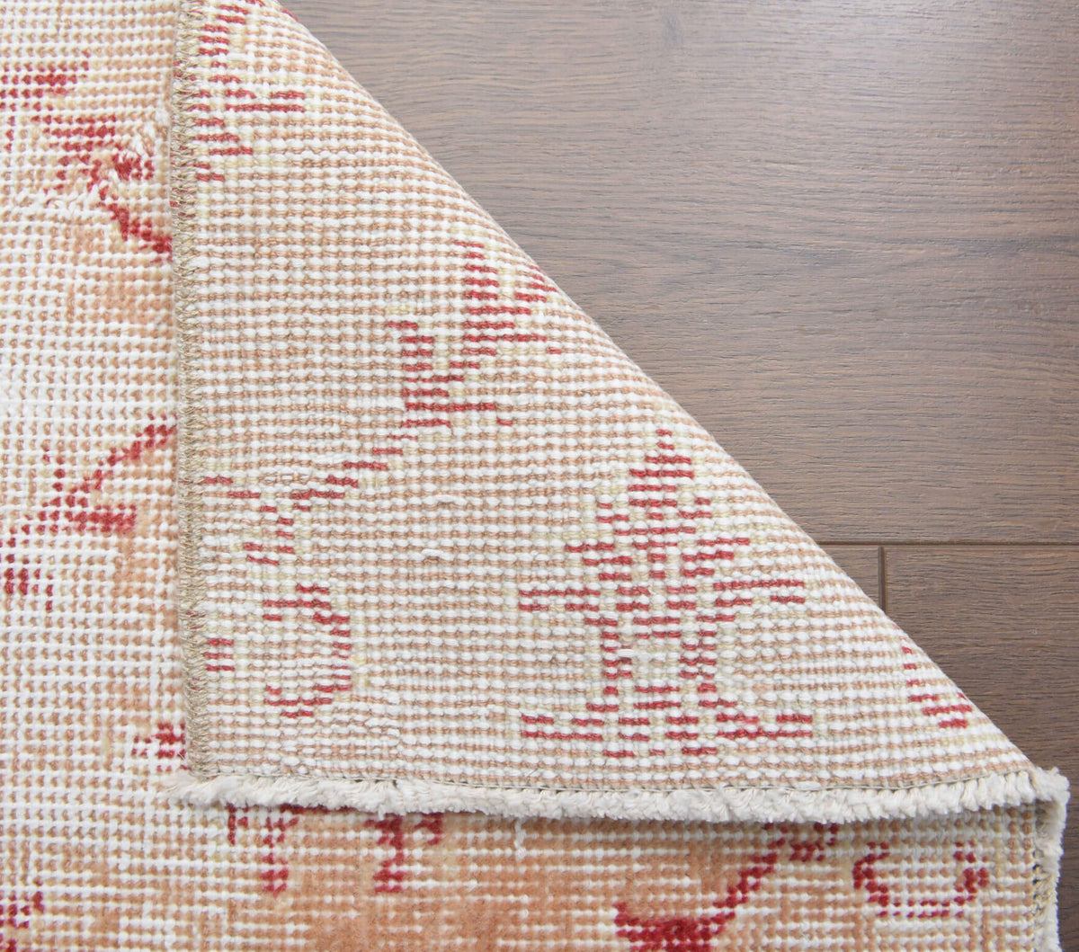 Handmade Vintage Oushak Mat